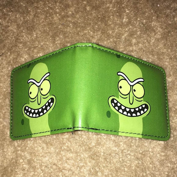 Pickle Rick bifold wallet - Picture 2 of 3